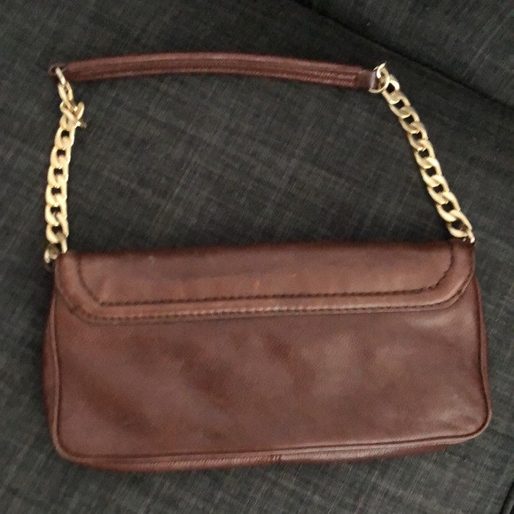 RARE MICHAEL KORS LEATHER SHOULDER BAG - Picture 2 of 5